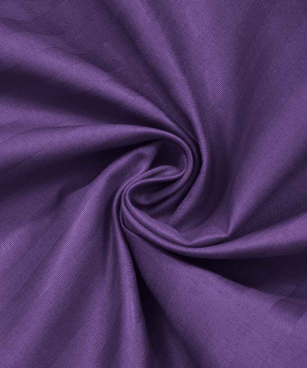 Violet Satin Stripe Flat Double Bedsheet With 2 Pillow Covers