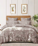 Floral Flat Double Bedsheet With 2 Pillow Cover