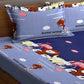 Animal Carnival Flat Double Bedsheet With 2 Pillow Cover