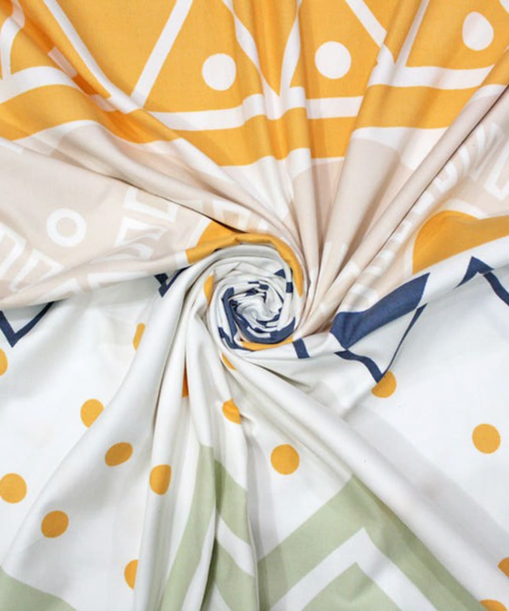 ZigZag Serenity Flat Double Bedsheet With 2 Pillow Covers