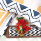 ZigZag Serenity Flat Double Bedsheet With 2 Pillow Covers