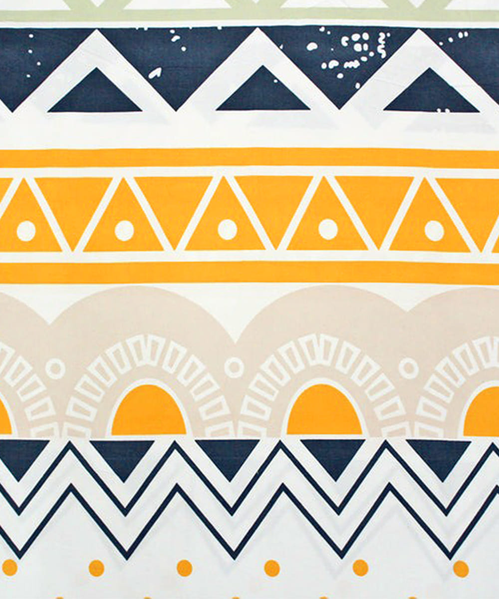 ZigZag Serenity Flat Double Bedsheet With 2 Pillow Covers