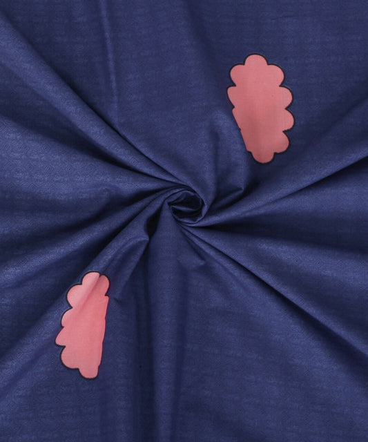 Animal Carnival Flat Double Bedsheet With 2 Pillow Cover