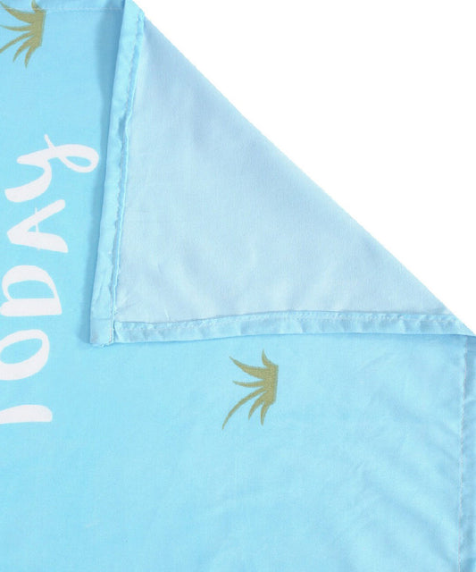 Lion & Bunny Buddies Flat Double Bedsheet with 2 Pillow Covers