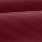 Maroon Satin Stripe Flat Double Bedsheet With 2 Pillow Covers