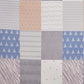 Geometric Flat Double Bedsheet With 2 Pillow Covers