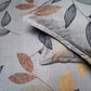 Autumn Leaves Flat Double Bedsheet With 2 Pillow Covers