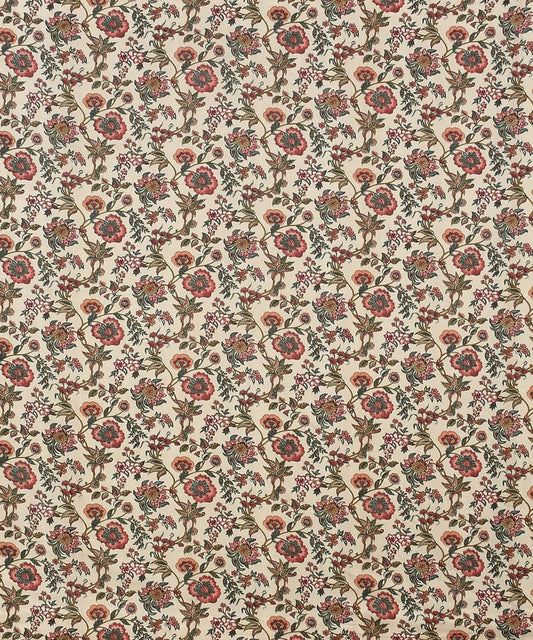 Floral Grace Flat Double Bedsheet With 2 Pillow Covers