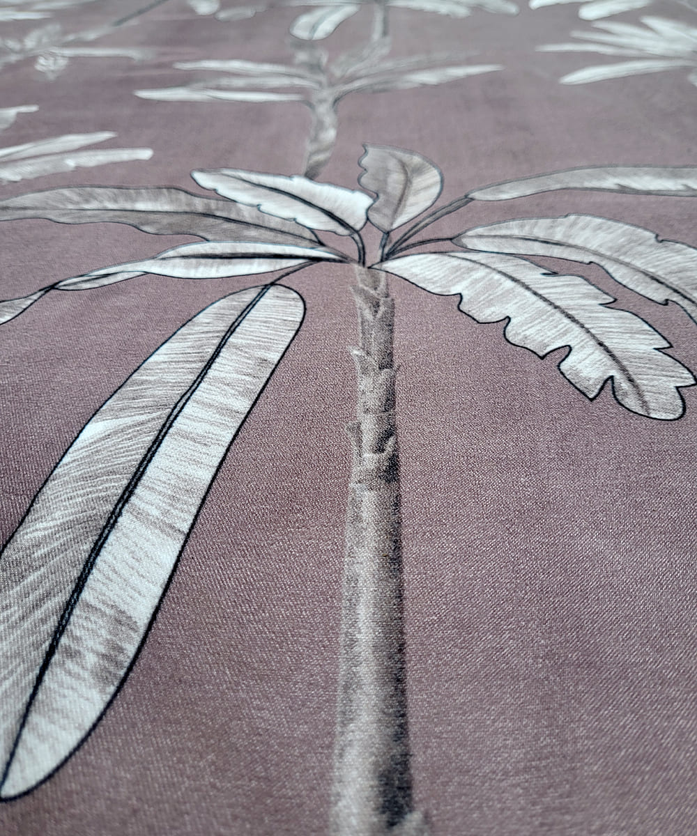 Floral Flat Double Bedsheet With 2 Pillow Cover