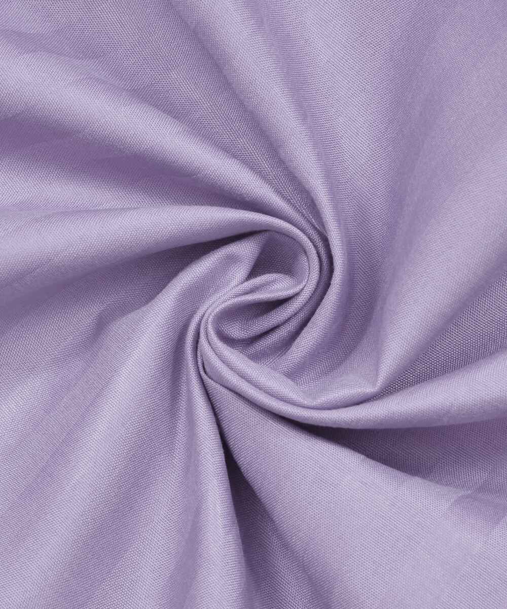 Lavender Satin Stripe Flat Double Bedsheet With 2 Pillow Covers