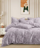 Baroque Blossom Flat King Bedsheet With 2 Pillow Covers