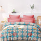 Heritage Print Flat Double Bedsheet With 2 Pillow Covers